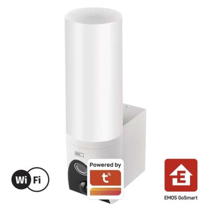 LED Nutikas välikaamera valgustiga GoSmart LED/12W/230V IP65 Wi-Fi Tuya valge