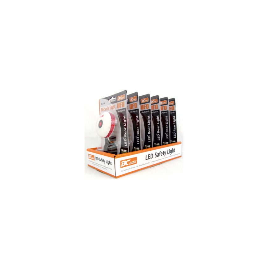 LED Ohutusvalgusti jalgrattale BCLUX LED/2xAAA