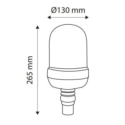 LED Ohutusvilkur LIGHT LED H1/12-24V