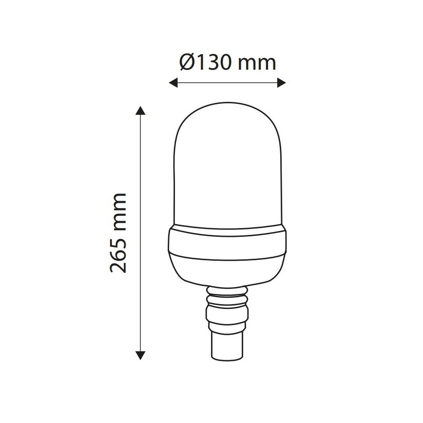 LED Ohutusvilkur LIGHT LED H1/12-24V
