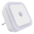 LED-öölamp anduriga, 0,5 W, 230 V, valge