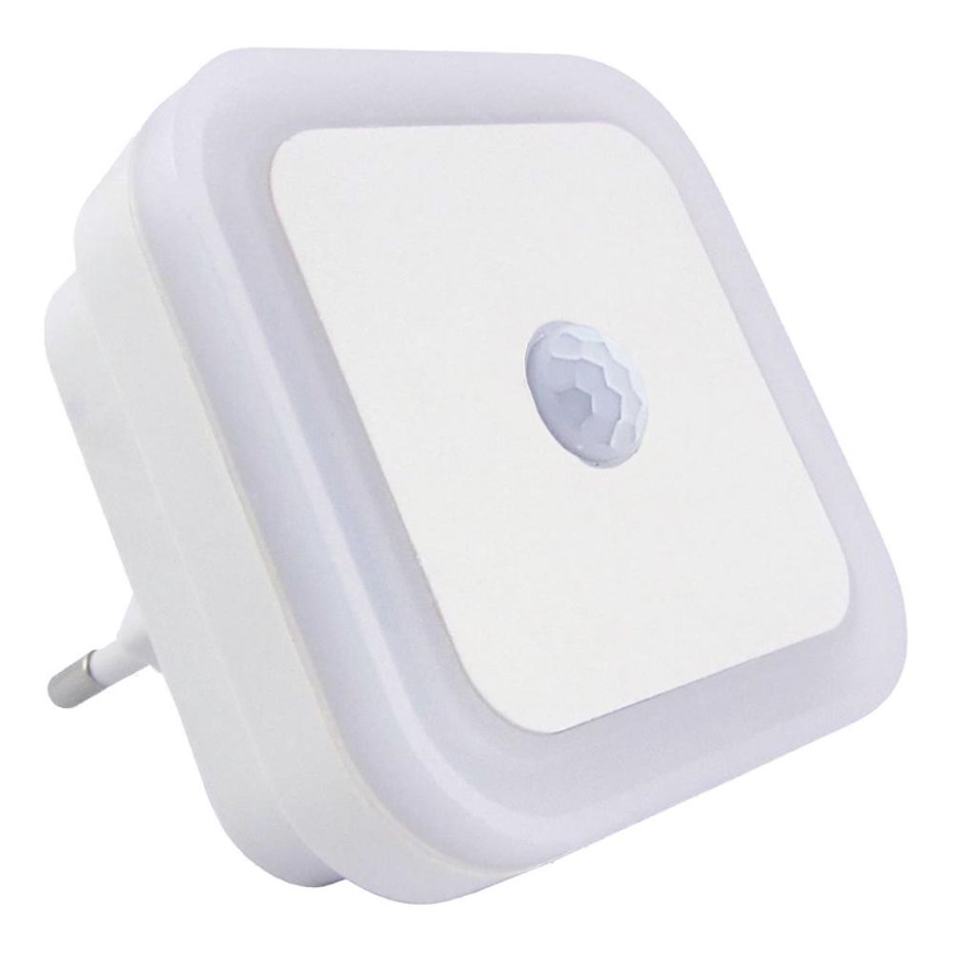 LED-öölamp anduriga, 0,5 W, 230 V, valge