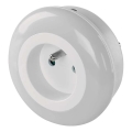 LED-öölamp anduriga ja pistikupesaga LED/0,3W/230V
