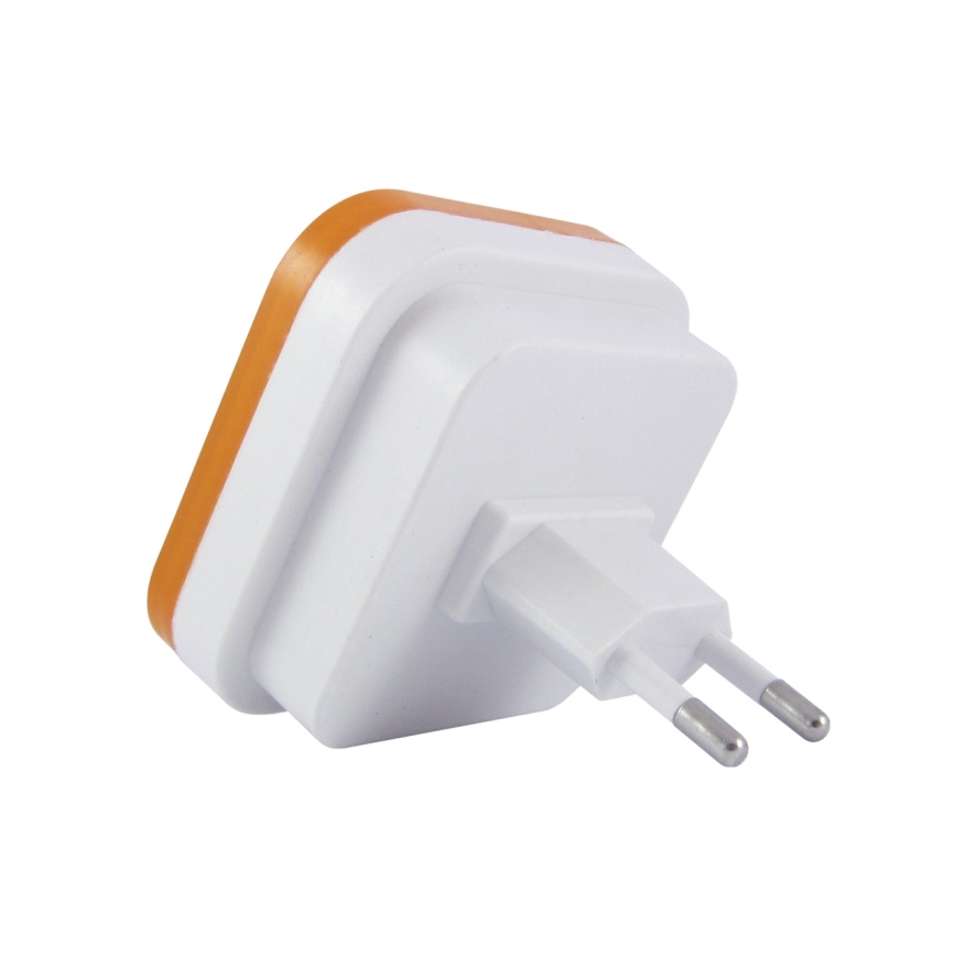 LED-öölamp hämaruseanduriga LED/0,5W/230V oranž