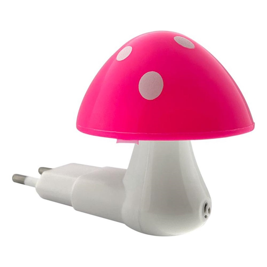 LED Öölamp lastele hämardusanduriga LED/0,5W/230V seen