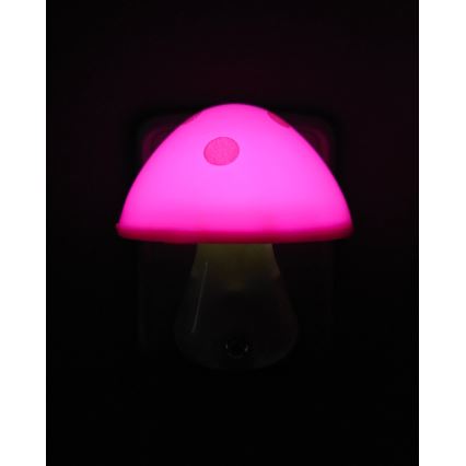 LED Öölamp lastele hämardusanduriga LED/0,5W/230V seen