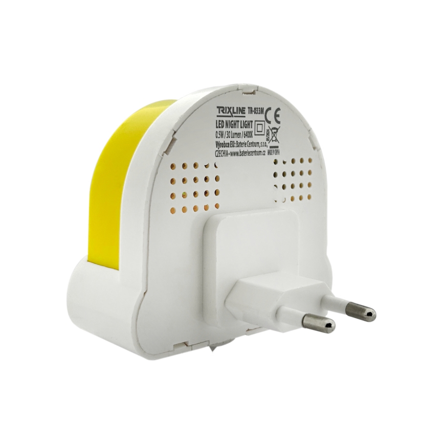 LED Öölamp lastele LED/0,5W/230V vikerkaar