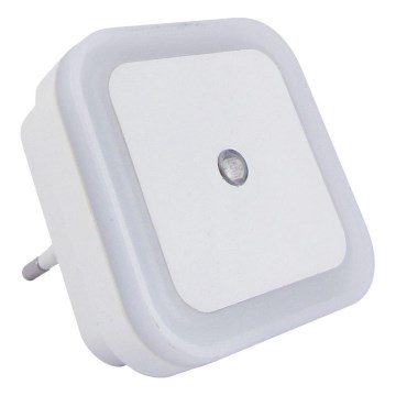 LED-öövalgusti anduriga LED/0,5W/230V valge
