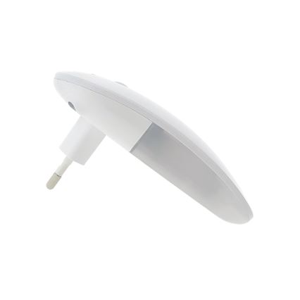 LED Öövalgusti anduriga LED/1W/230V valge