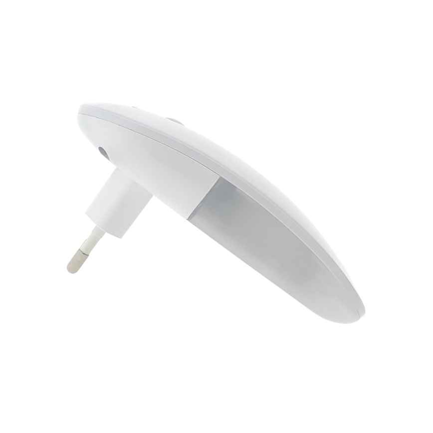 LED Öövalgusti anduriga LED/1W/230V valge