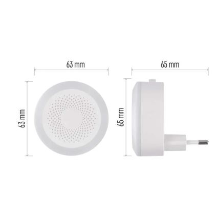 LED orientatsioonivalgusti pistikusse LED/0,5W/230V