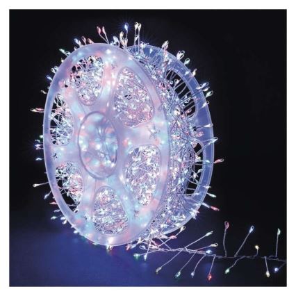 LED õuevalguskett 1440xLED/8 funktsiooni 14,4m IP44 mitmevärviline