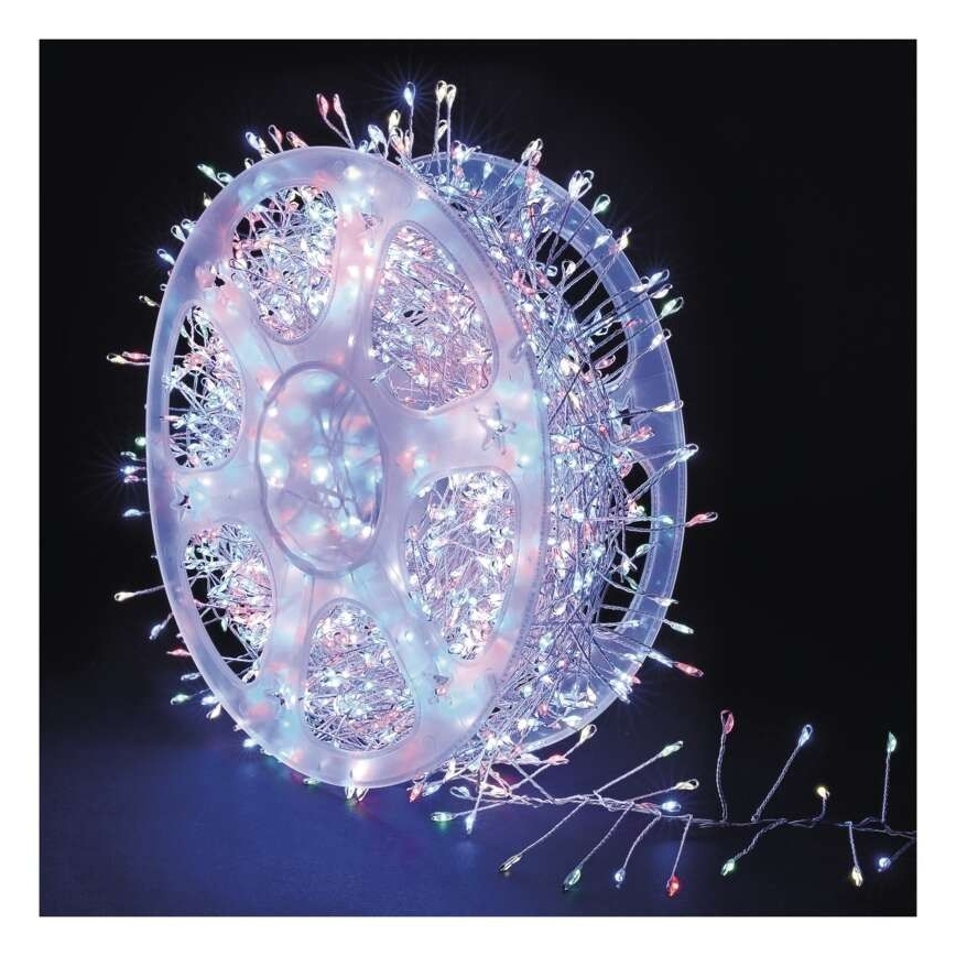 LED õuevalguskett 1440xLED/8 funktsiooni 14,4m IP44 mitmevärviline