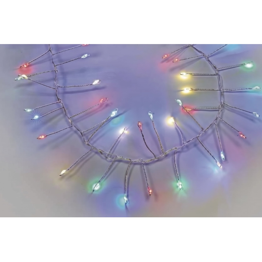 LED õuevalguskett 1440xLED/8 funktsiooni 14,4m IP44 mitmevärviline