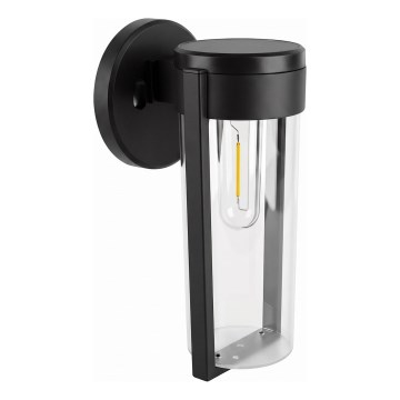 LED päikese seinavalgusti LED/1W/3,7V 500 mAh IP65 must