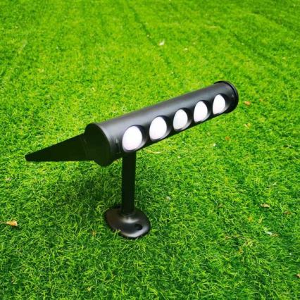 LED päikeseenergia seinavalgusti liikumis- ja hämarustundlikuga LED/8W/3,7V 4000 mAh 4000K IP65