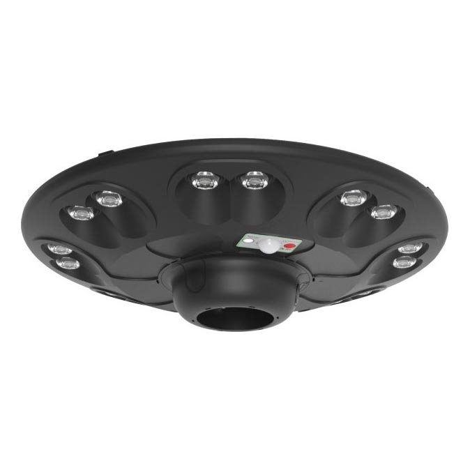 LED päikese tänavavalgusti anduriga LUVIA LED/15W/3,2V 4000K IP54 5400 mAh + kaugjuhtimispult