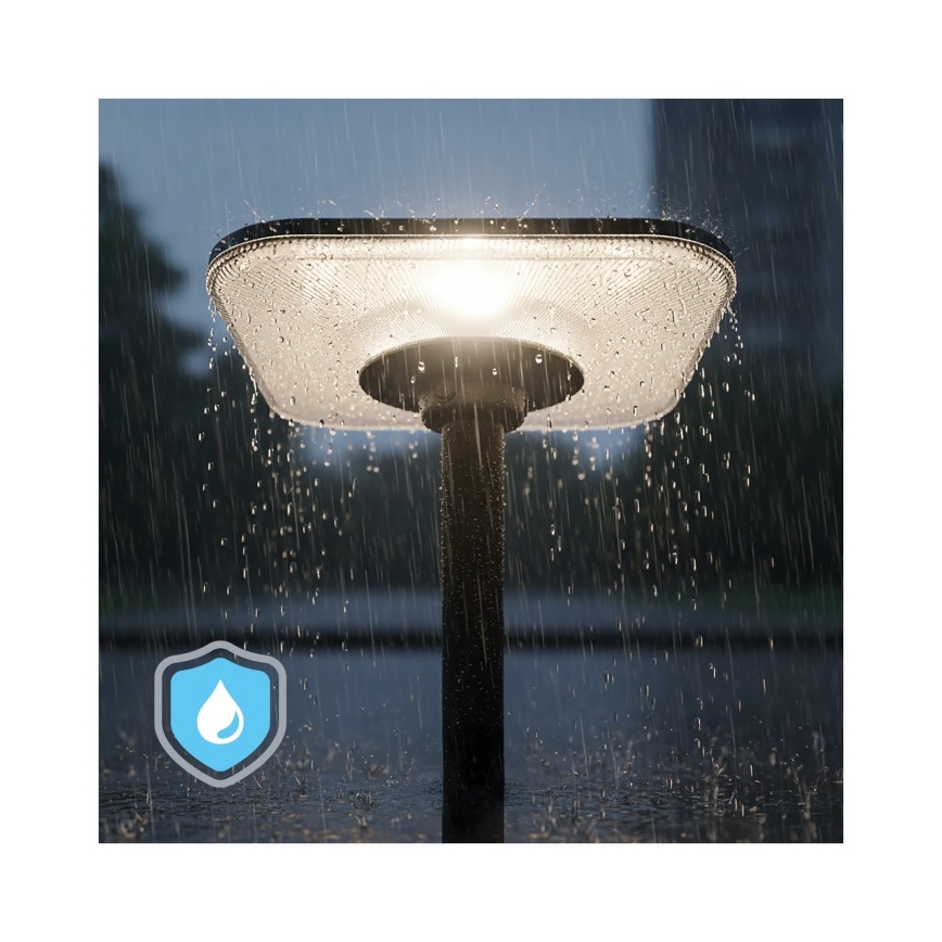 LED päikese tänavavalgusti anduriga SOLSUMI LED/25W/3,2V 3000/4000/6500K IP54 24000 mAh + kaugjuhtimispult