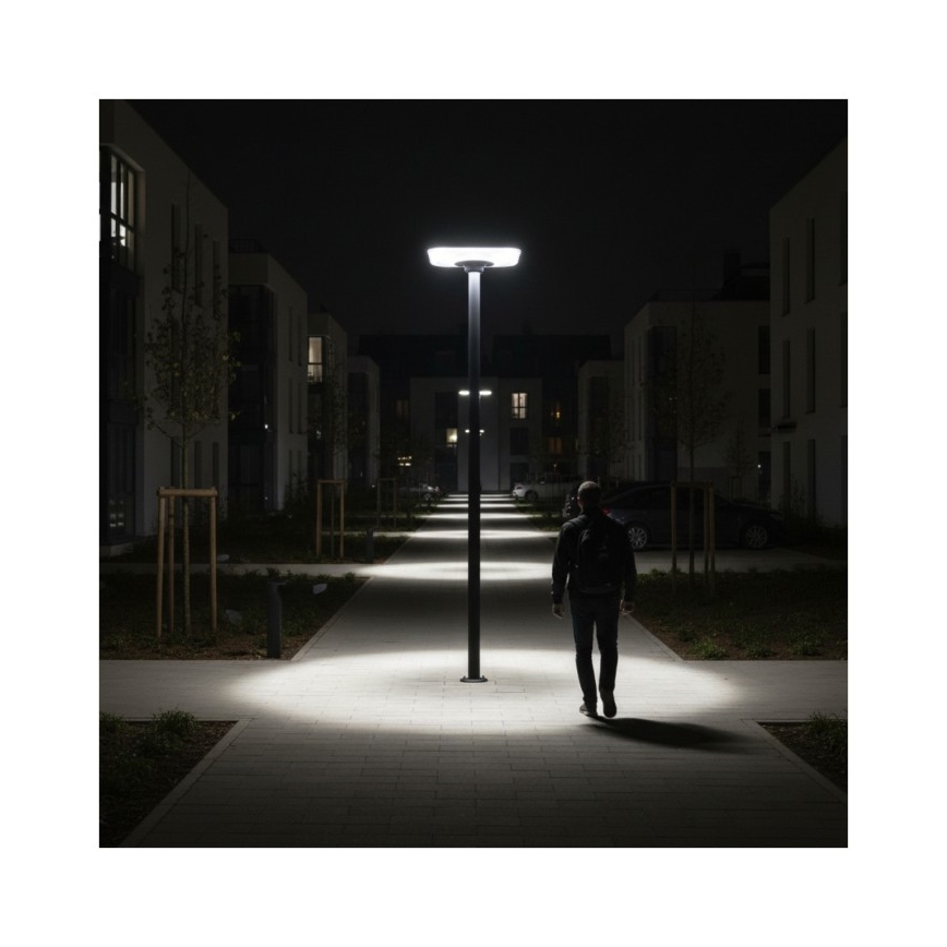 LED päikese tänavavalgusti anduriga SOLSUMI LED/25W/3,2V 3000/4000/6500K IP54 24000 mAh + kaugjuhtimispult