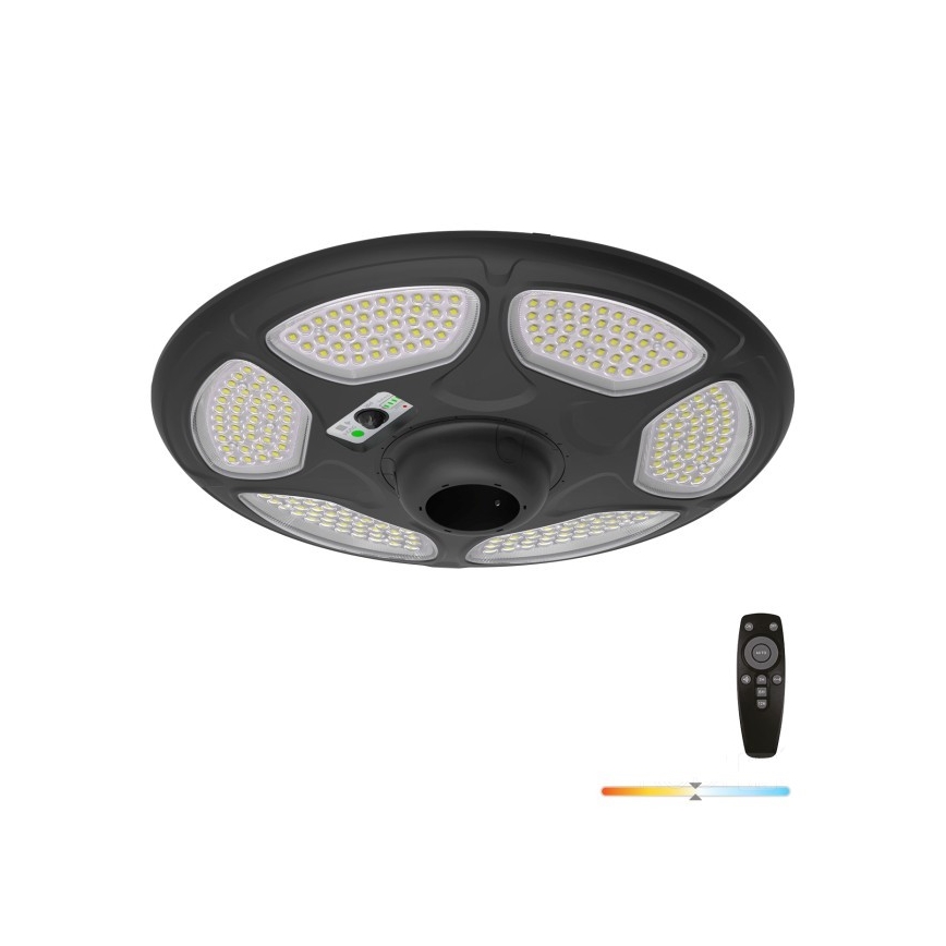 LED Päikese tänavavalgusti anduriga SOLSUMI LED/25W/3,2V IP54 25000 mAh + kaugjuhtimispult