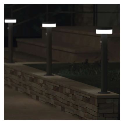 LED päikeseenergia lamp anduriga LED/2W/3,7V 1200 mAh IP44 50 cm