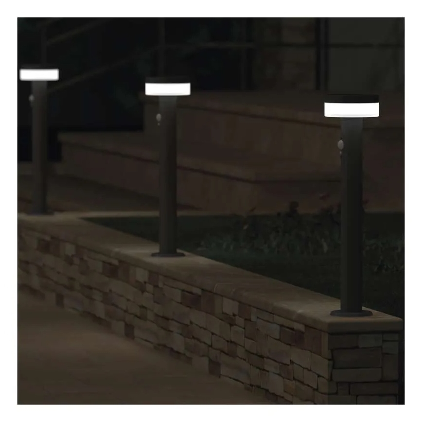 LED päikeseenergia lamp anduriga LED/2W/3,7V 1200 mAh IP44 50 cm
