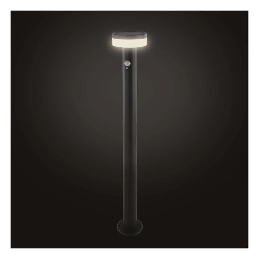 LED päikeseenergia lamp anduris LED/2W/3,7V 1200 mAh IP44 80 cm