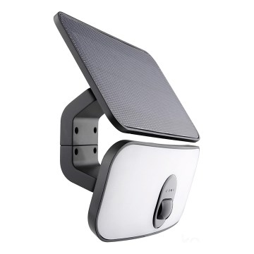LED päikeseenergia prožektor anduriga LED/13W/3,7V IP65 4000K 4000 mAh