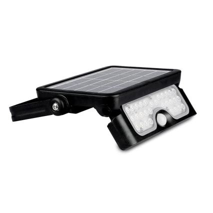 LED päikeseenergia prožektor anduriga LED/5W/3,7V IP65 4000K 3000 mAh