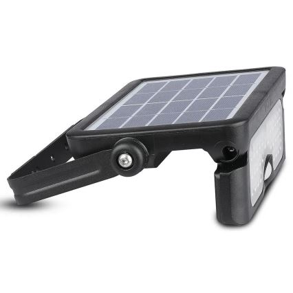 LED päikeseenergia prožektor anduriga LED/5W/3,7V IP65 4000K 3000 mAh