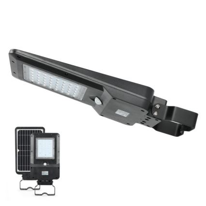 LED-päikeseenergial töötav tänavavalgusti anduriga STREET LED/15W/7,4V 4000K IP65 5400 mAh