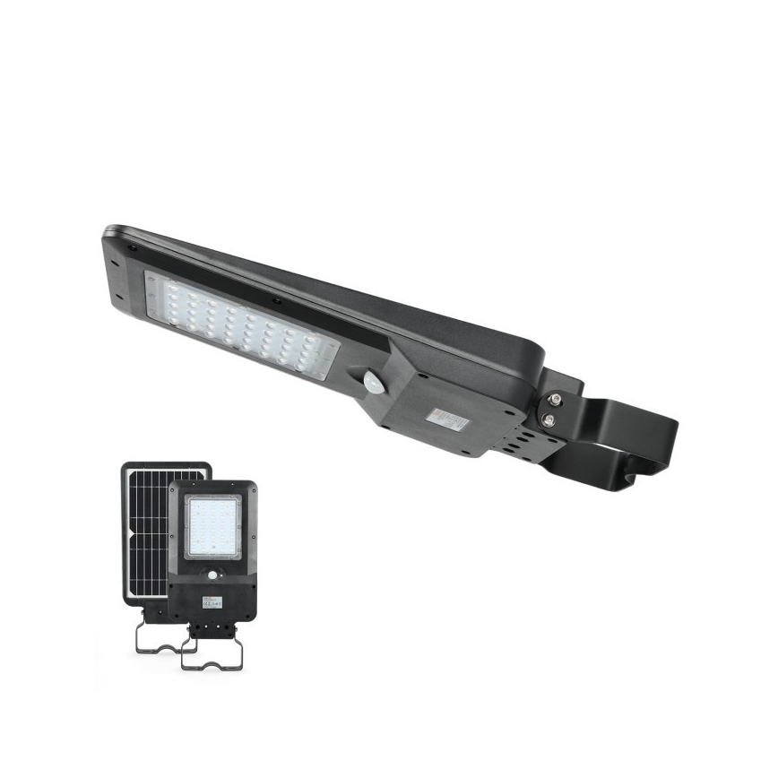 LED-päikeseenergial töötav tänavavalgusti anduriga STREET LED/15W/7,4V 4000K IP65 5400 mAh