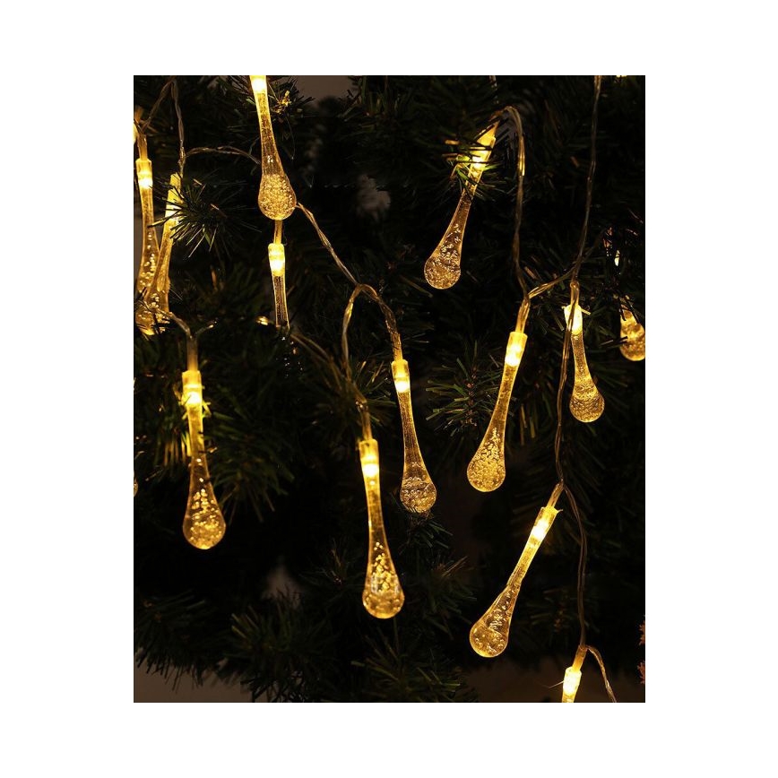 LED päikesekett hämarussensoriga 20xLED/0,72W/1,2V 600 mAh 4,7m IP44