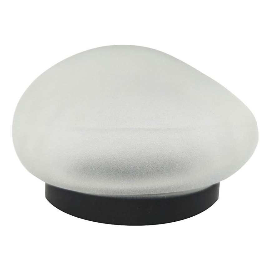 LED päikeselamp 2xLED/1,2V 300 mAh IP44 must/valge