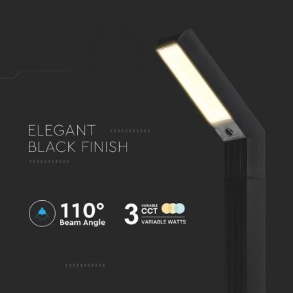 LED päikeselamp 2‑ühes LED/1,5 W/3,7 V IP65 1500 mAh