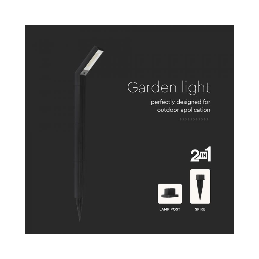 LED päikeselamp 2‑ühes LED/1,5 W/3,7 V IP65 1500 mAh