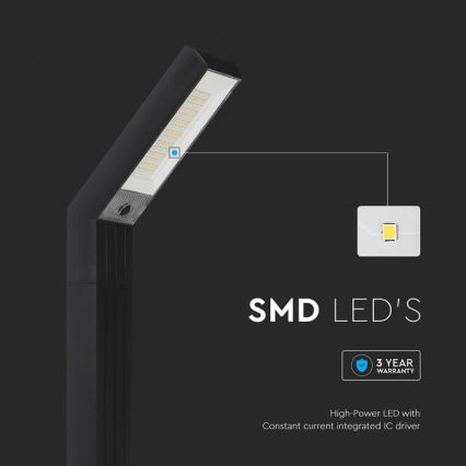 LED päikeselamp 2‑ühes LED/1,5 W/3,7 V IP65 1500 mAh