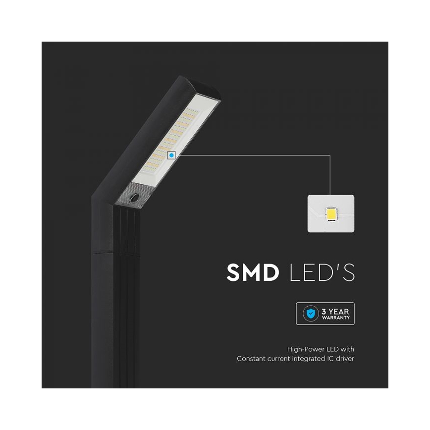 LED päikeselamp 2‑ühes LED/1,5 W/3,7 V IP65 1500 mAh