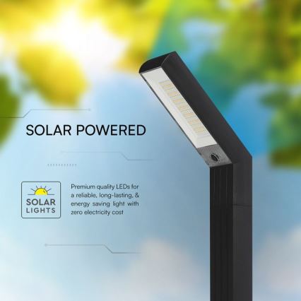 LED päikeselamp 2‑ühes LED/1,5 W/3,7 V IP65 1500 mAh