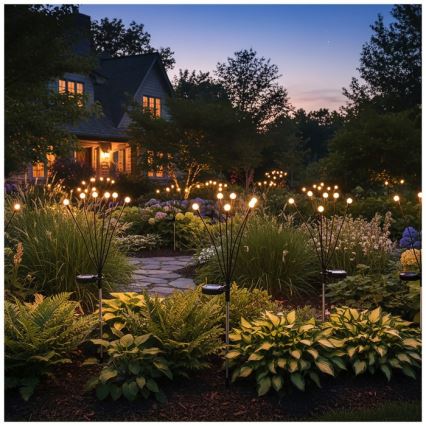 LED-päikeselamp anduriga SPRINKLE LED/1xAAA 3000 K IP44 200 mAh