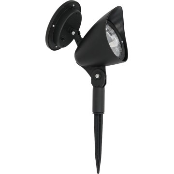 LED päikeselamp JOKER LED/1,2V 100 mAh 4000K 31,5 cm IP44 must