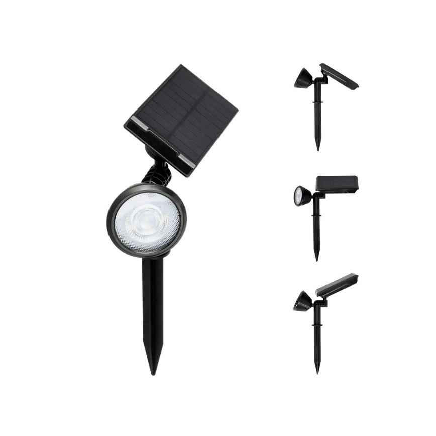 LED päikeselamp LANCE LED/3,7V 6000K IP44 1500 mAh