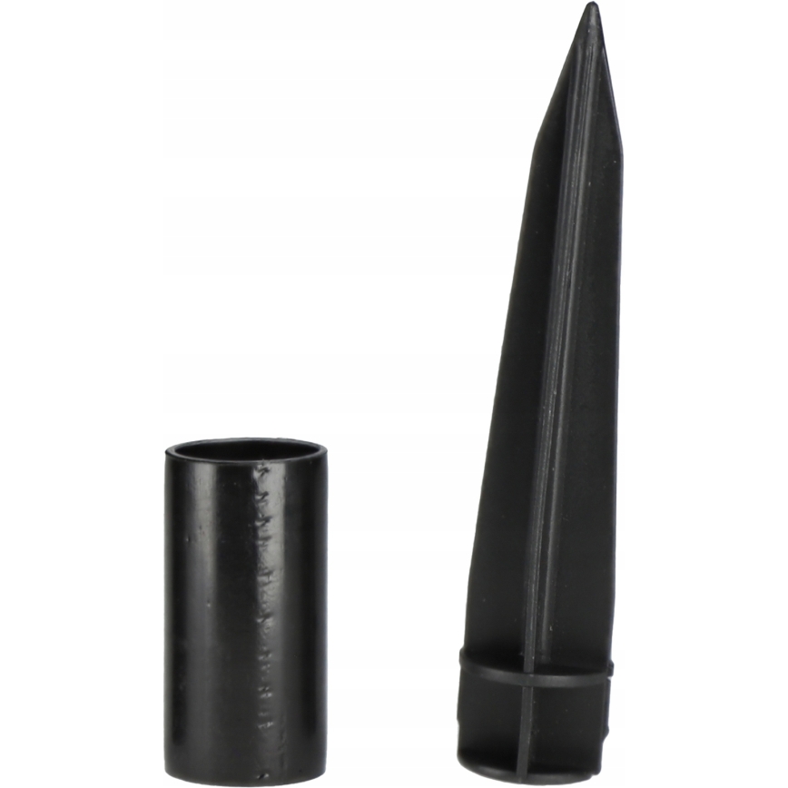 LED päikeselamp LED/1,2V 6500K 200 mAh läbimõõt 10 cm IP44 valge/must