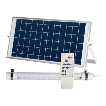 LED Päikesepaneel toruga JIMMY 40W/5000 mAh 3,7V 6000K IP65