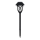 LED päikesepaneeliga aialamp LAWN LED/1,2V 100 mAh 3000K 44 cm IP44 must