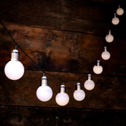 LED Päikesepaneeliga dekoratiivne kett LED/1,2V 300 mAh 3,8 m IP44