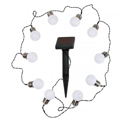 LED Päikesepaneeliga dekoratiivne kett LED/1,2V 300 mAh 3,8 m IP44