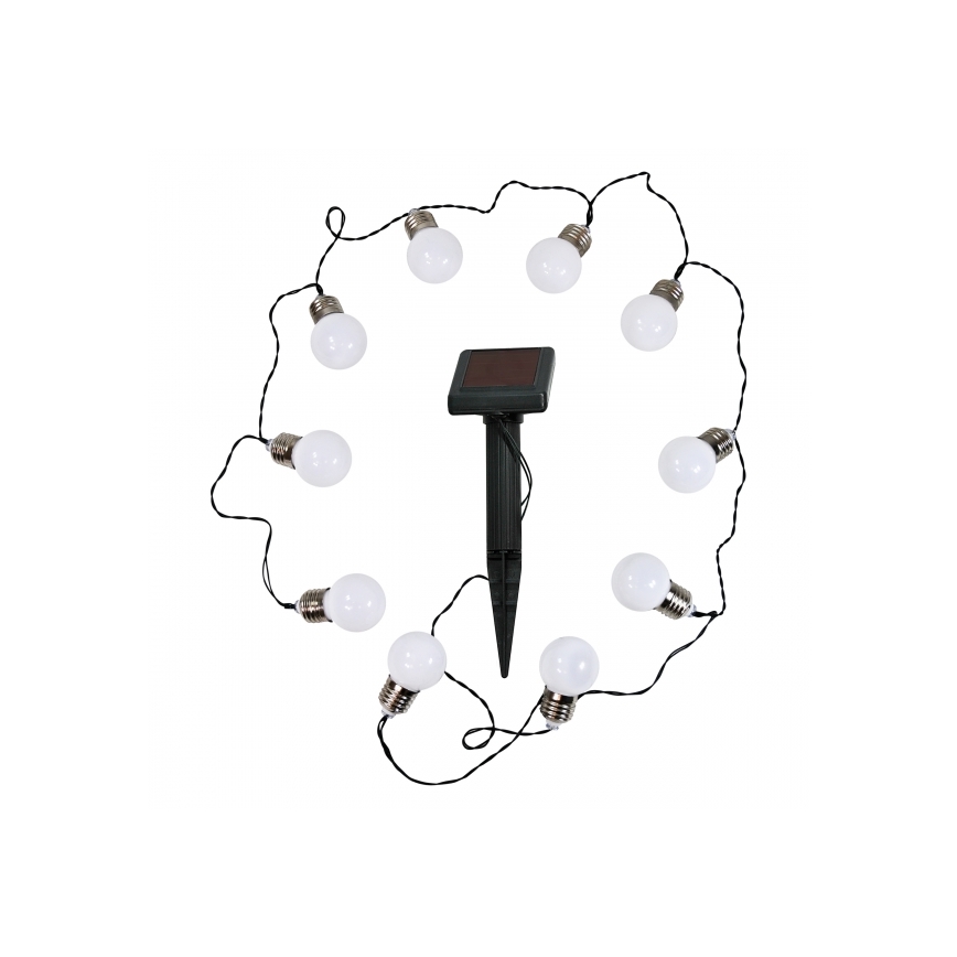 LED Päikesepaneeliga dekoratiivne kett LED/1,2V 300 mAh 3,8 m IP44