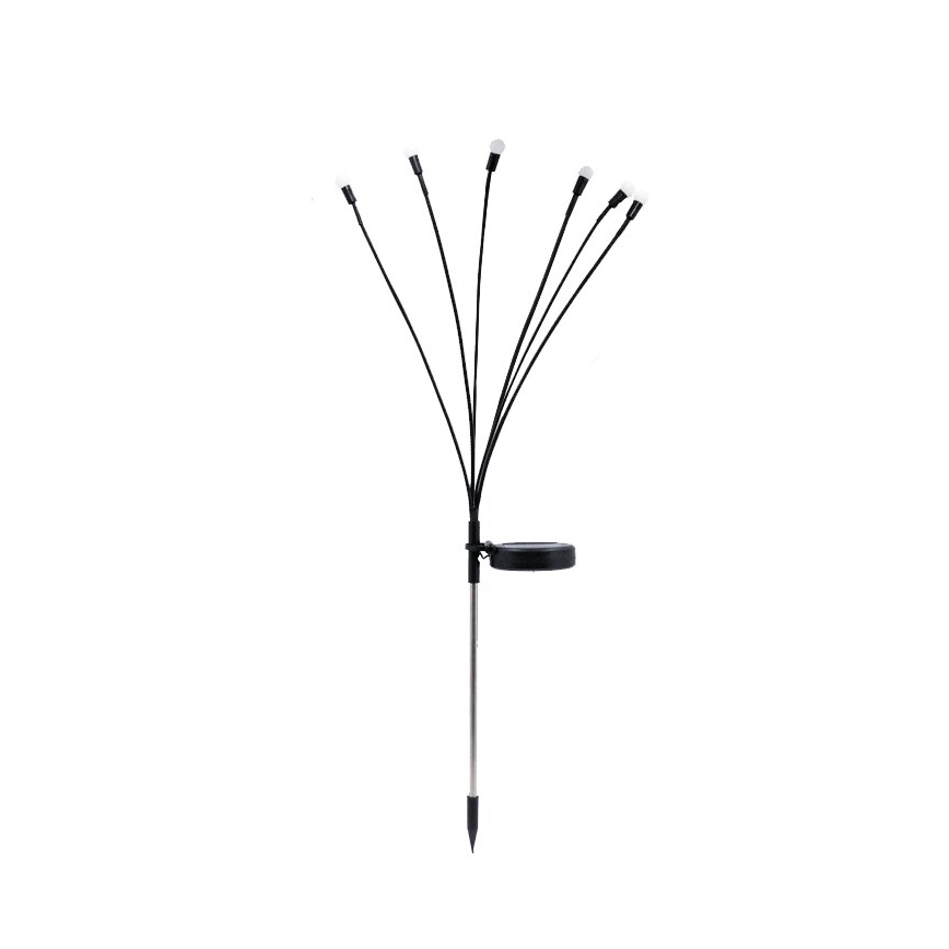 LED Päikesepaneeliga dekoratiivne valgusti 6xLED/1,2V 3000K 73 cm 600 mAh IP44