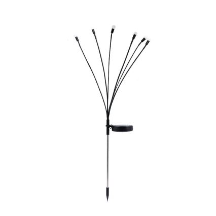 LED Päikesepaneeliga dekoratiivne valgusti 6xLED/1,2V 3000K 73 cm IP44